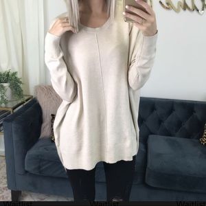 Oatmeal colored tunic